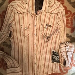 Miss Me button down